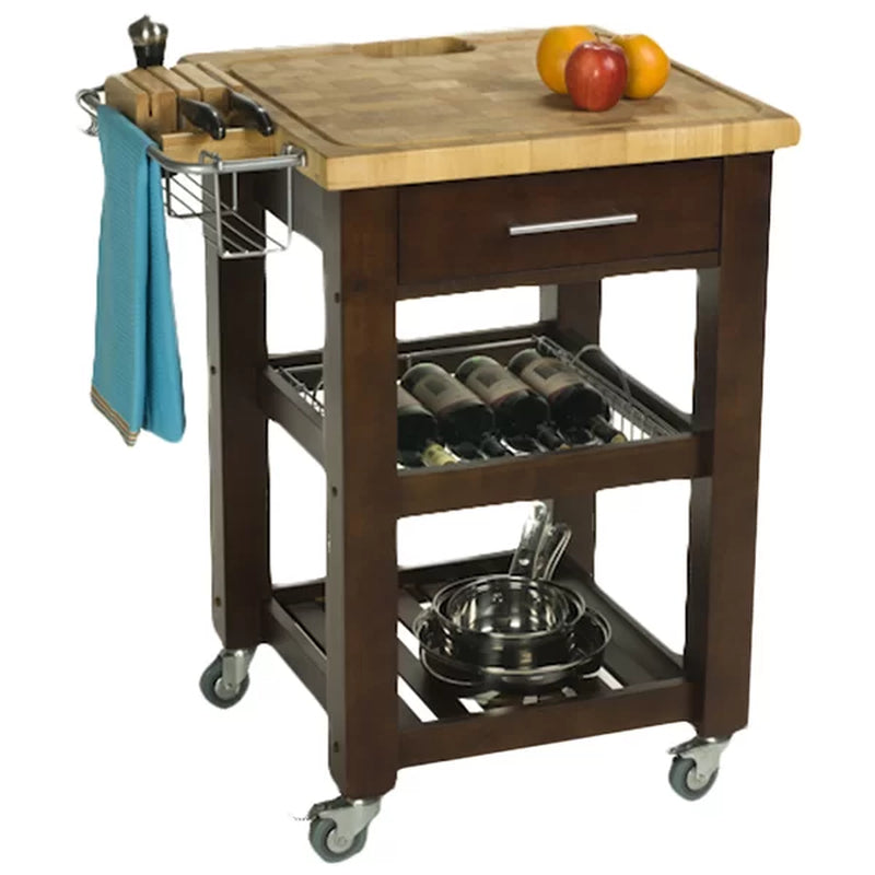 Sydney 30.5'' Wide Rolling Kitchen Cart