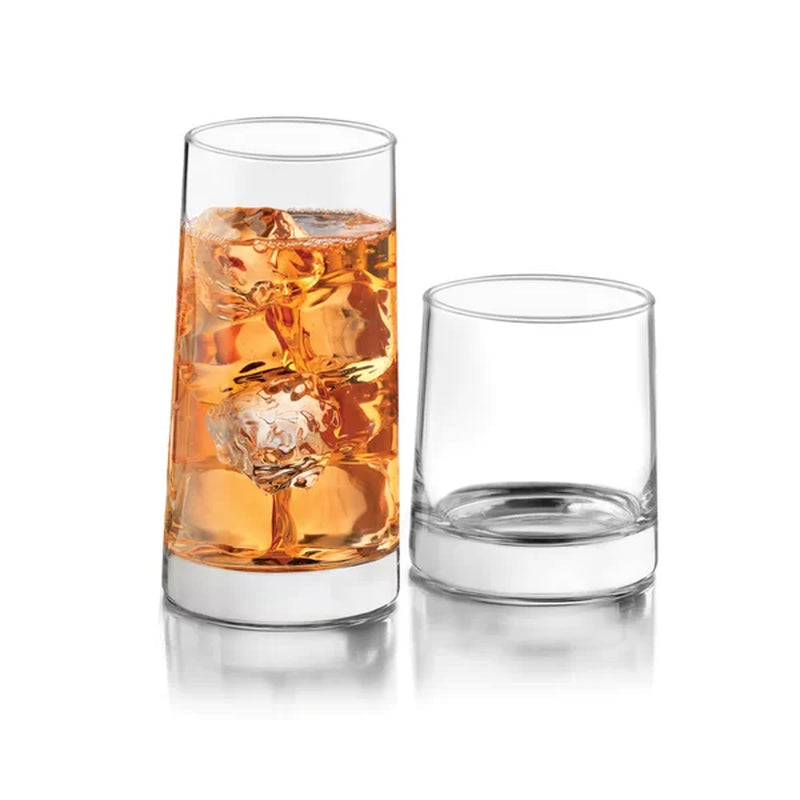 Libbey Cabos 16-Piece Tumbler and Rocks Glass Set